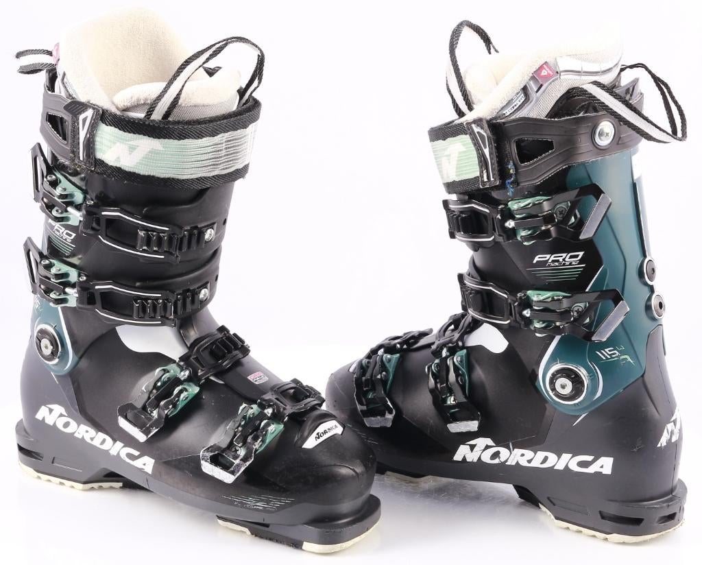 39 40 EU dames skischoenen NORDICA PRO MACHINE 115 W, Sport en Fitness, Skiën en Langlaufen, 160 tot 180 cm, Gebruikt, Schoenen