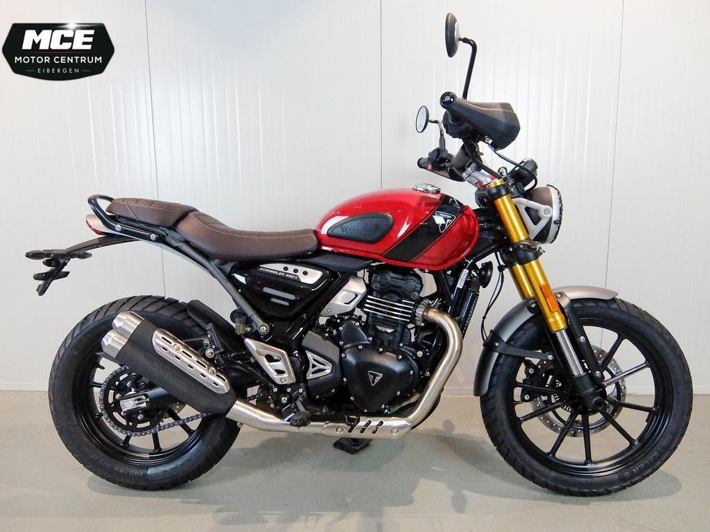 TRIUMPH SCRAMBLER 400 X (bj 2024), Motoren, 29 cc, Motorrijbewijs A, Bedrijf, Onbekend