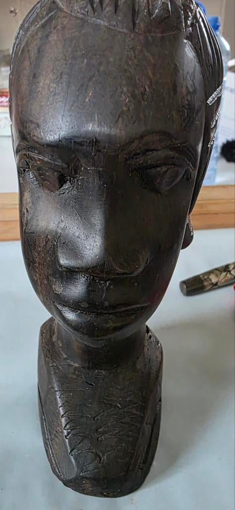Houten Beeld van Vrouw, Ophalen of Verzenden