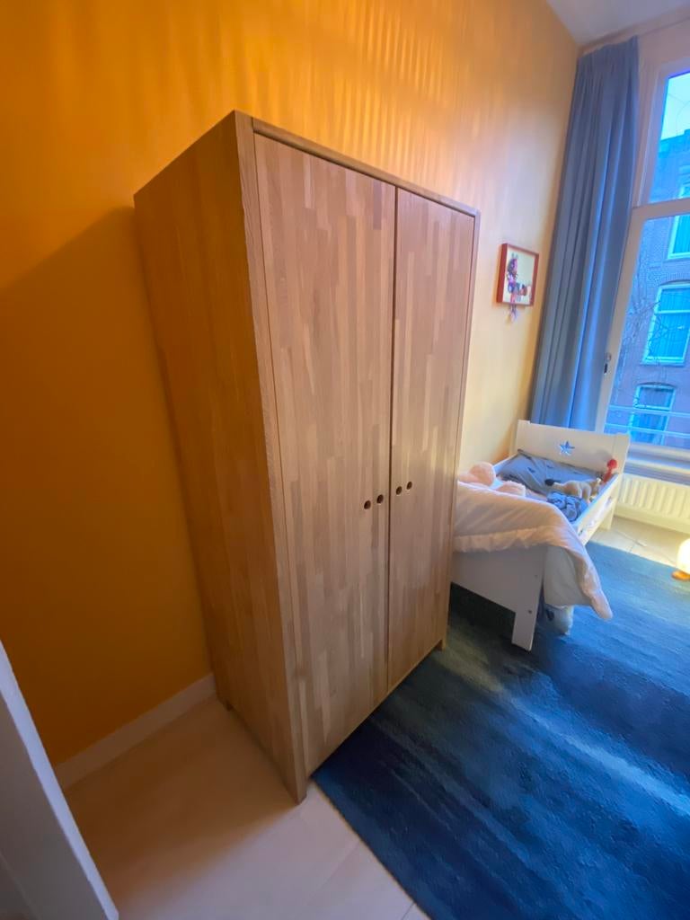 Houtenkast baby of kinderkamer, Ophalen, Gebruikt, Eenpersoons