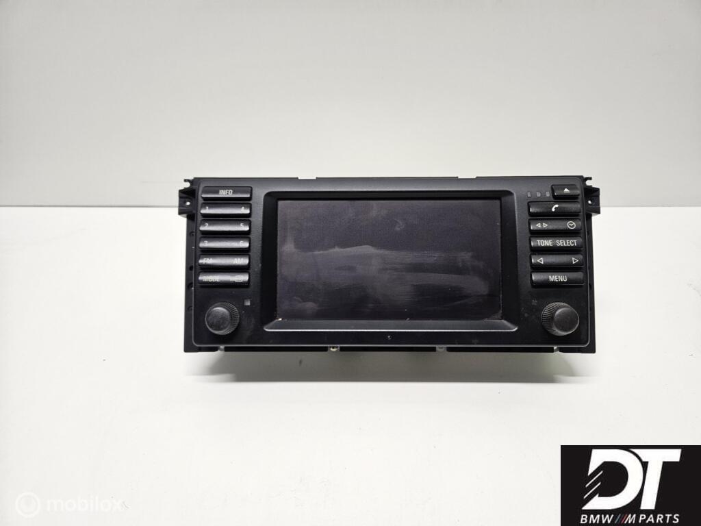 Navigatie display 16:9 BMW 5-serie E39 65526928389, Gebruikt, Ophalen of Verzenden, BMW, BMW