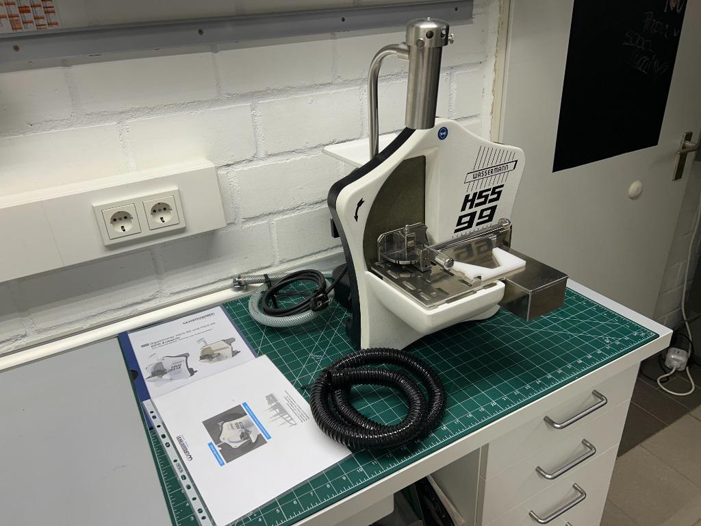 Kaakorthopedie Wassermann gipstrimmer, met slijpinstallatie, Ophalen, Nieuw