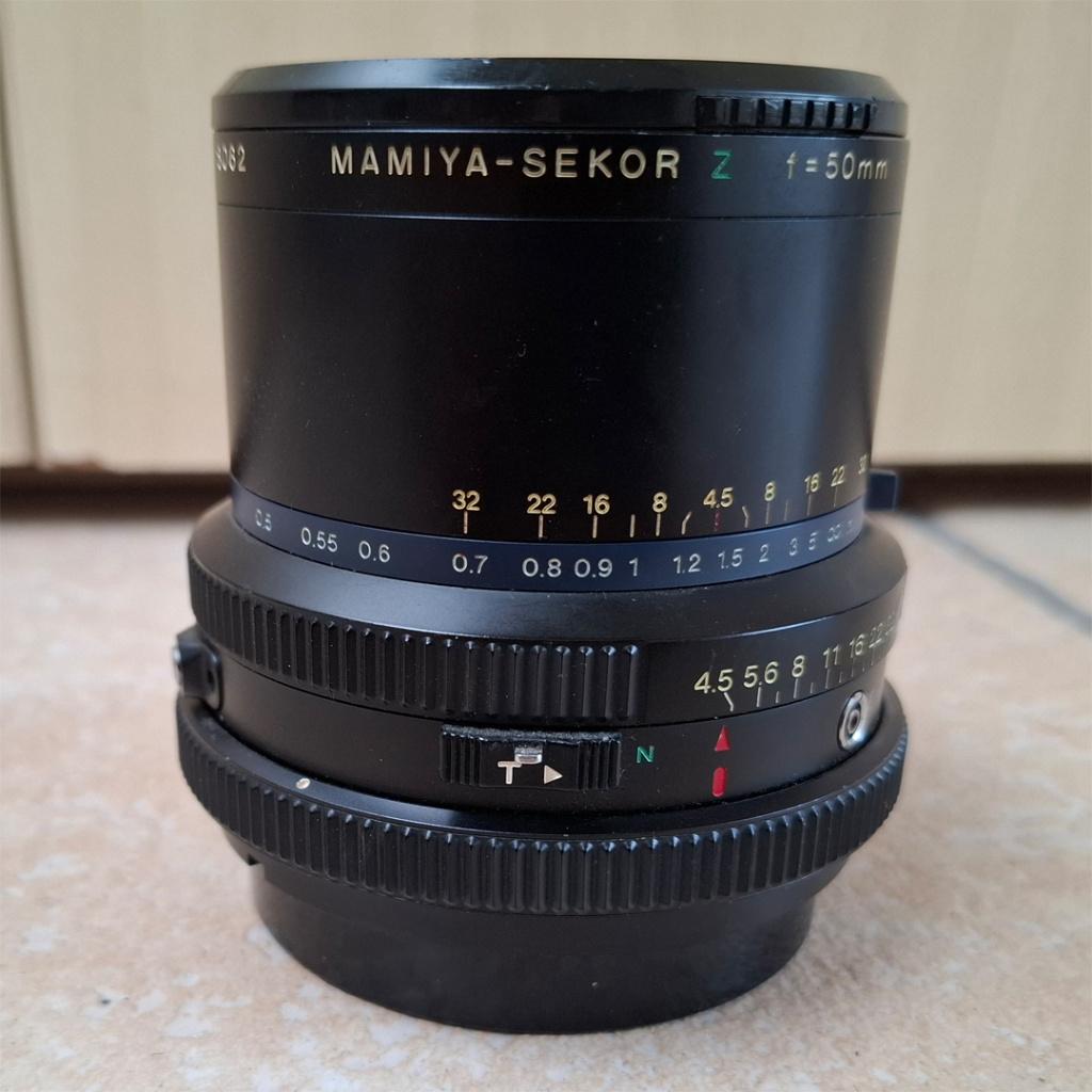 Mamiya Sekor Z 50mm f4.5 W, Ophalen of Verzenden, Zo goed als nieuw, Groothoeklens