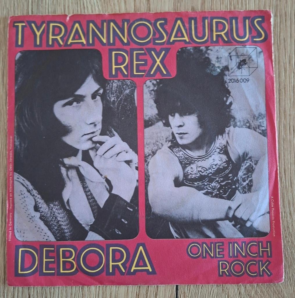 Tyrannosaurus Rex single Marc Bolan Debora, Gebruikt, 7 inch, Single, Ophalen of Verzenden