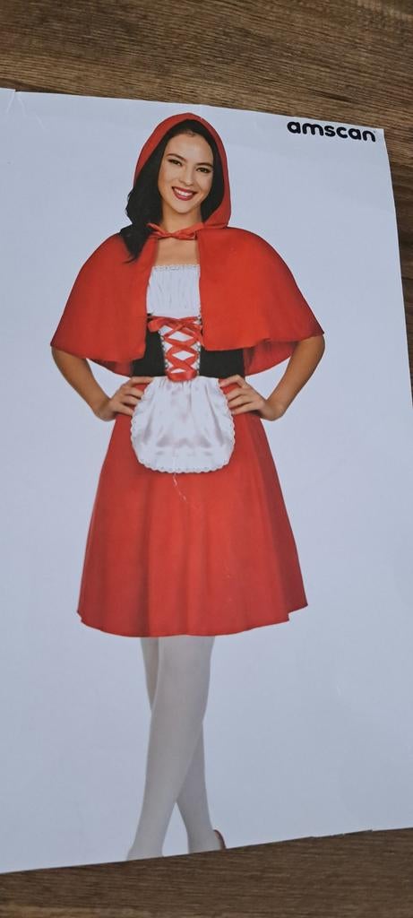 Roodkapje Carnavalspakje Maat 38/40., Kleding | Dames, Maat 38/40 (M), Carnaval, Ophalen of Verzenden, Zo goed als nieuw
