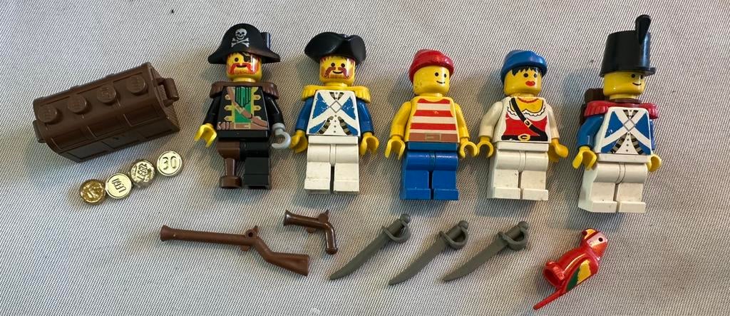 Vintage Lego Pirates 6251 Pirate mini Figures (Sea  Mates), Ophalen of Verzenden, Zo goed als nieuw