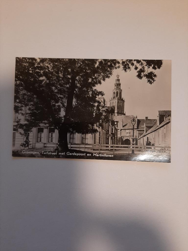 Groningen Turfstraat met Gardepoort en Martinitoren, Verzenden, Voor 1920, Ongelopen, Groningen