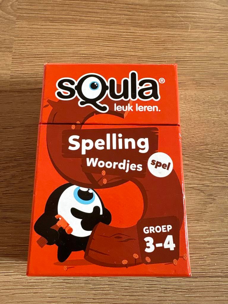 Squla Spelling Woordjes Spel - Groep 3-4, Ophalen of Verzenden, Zo goed als nieuw, Taal en Lezen