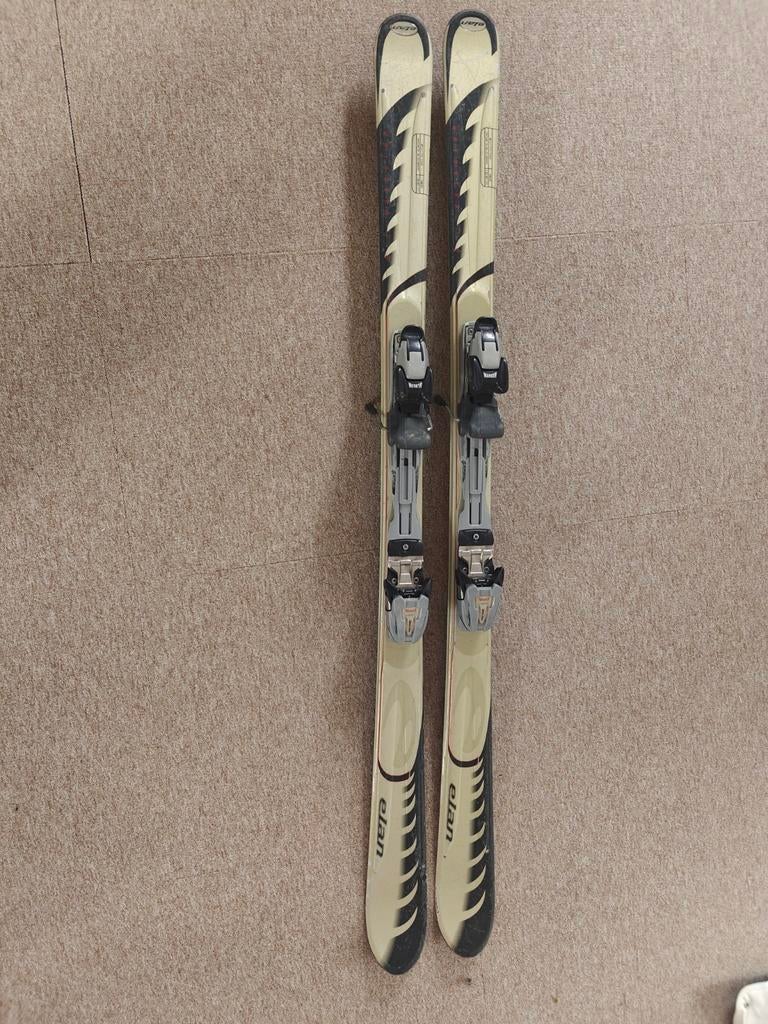 elan ski's lengte 160 cm, Overige merken, 140 tot 160 cm, Gebruikt, Ophalen of Verzenden