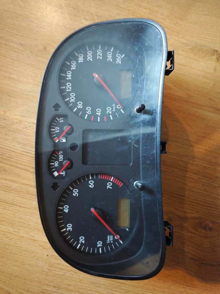 VW Golf 4 Tellerklok Instrumentenpaneel, Ophalen of Verzenden, Gebruikt, Volkswagen