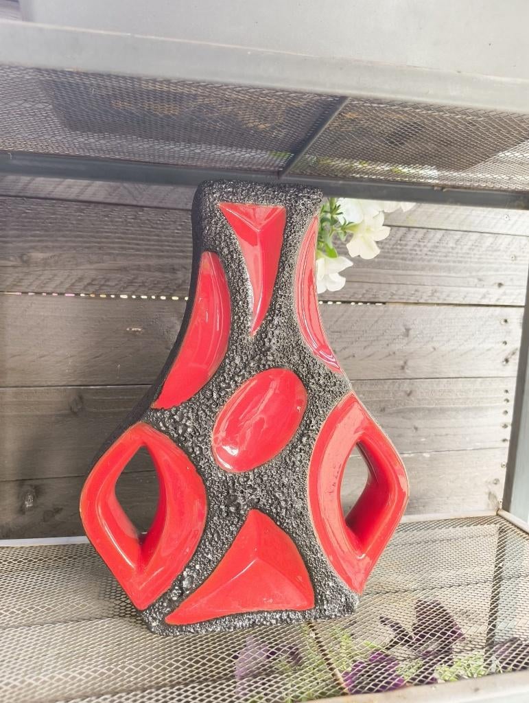 ROTH KERAMIK Guitar vase/vaas nr 312, Ophalen of Verzenden