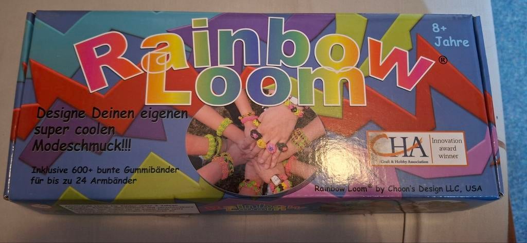 Rainbow Loom met toebehoren - weinig elastiekjes, Hobby en Vrije tijd, Knutselen, Ophalen of Verzenden, Gebruikt