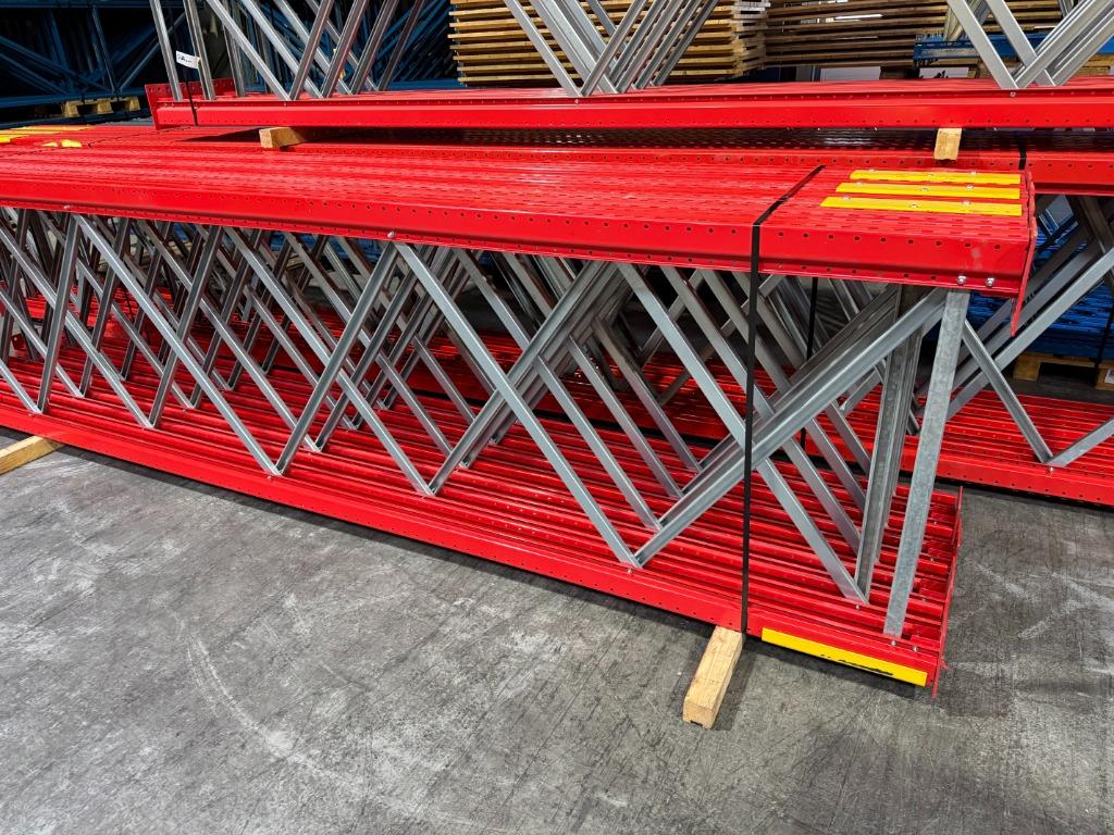 Palletstelling Esmena 450x110 / liggers 360 / lengte 26 mtr, Ophalen of Verzenden