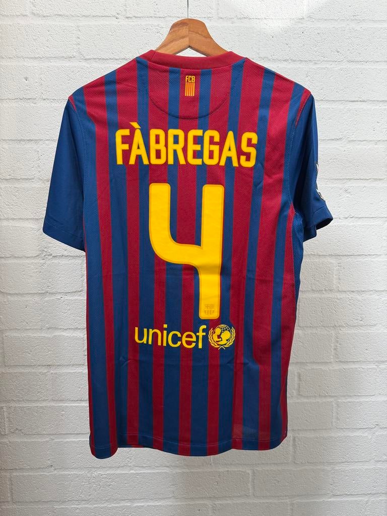 FC Barcelona shirt Fabregas, Sport en Fitness, Voetbal, Maat S, Verzenden, Zo goed als nieuw, Shirt