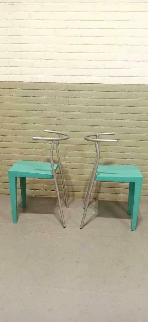 Set Van 2 "Dr. Glob" Design Stoelen, Starck Voor Kartell, Ophalen, Tweedehands, Twee, Overige kleuren