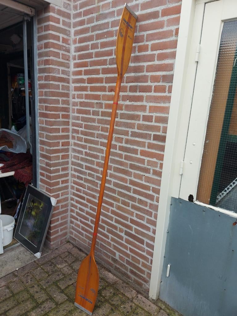 Houten roeipeddel - Exclusief en in perfecte staat, Ophalen of Verzenden, Zo goed als nieuw