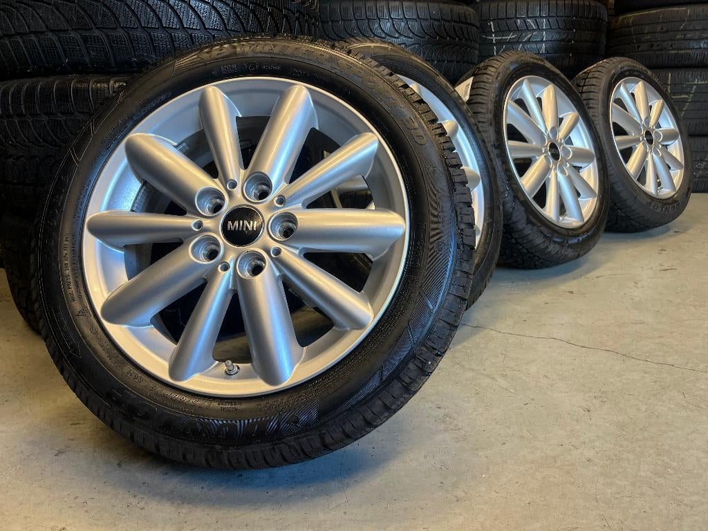 Originele winterset Mini Cooper F55 F56 F57 styling 508, Ophalen, Gebruikt, 16 inch, 175 mm