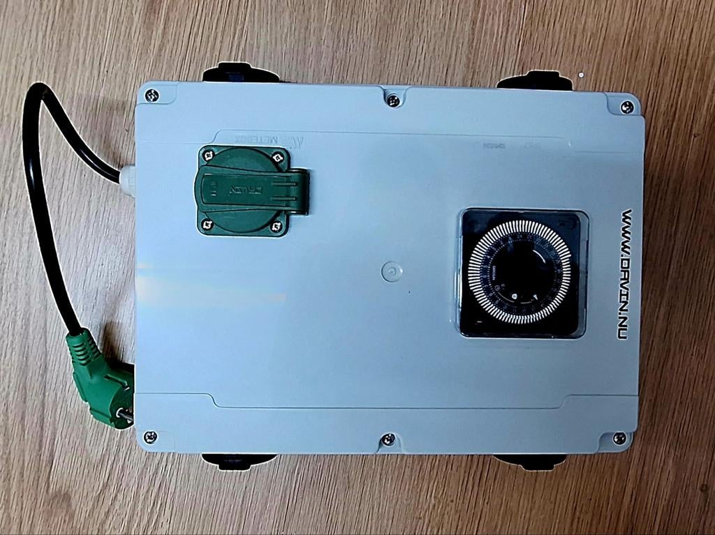 Davin DV-14k schakelklok - Zo goed als nieuw!, Tuin en Terras, Ophalen of Verzenden