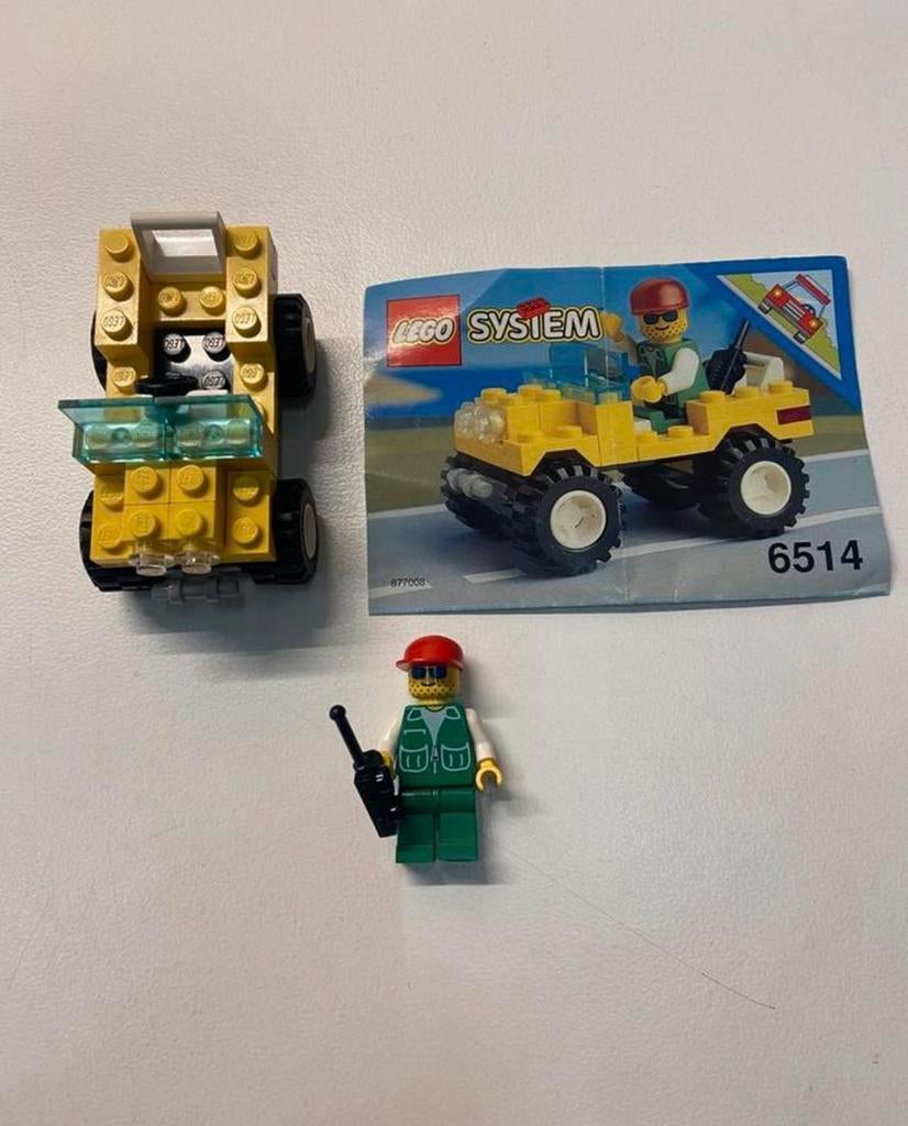 Lego system 6514 wegenwacht, Ophalen of Verzenden, Zo goed als nieuw, Complete set, Lego