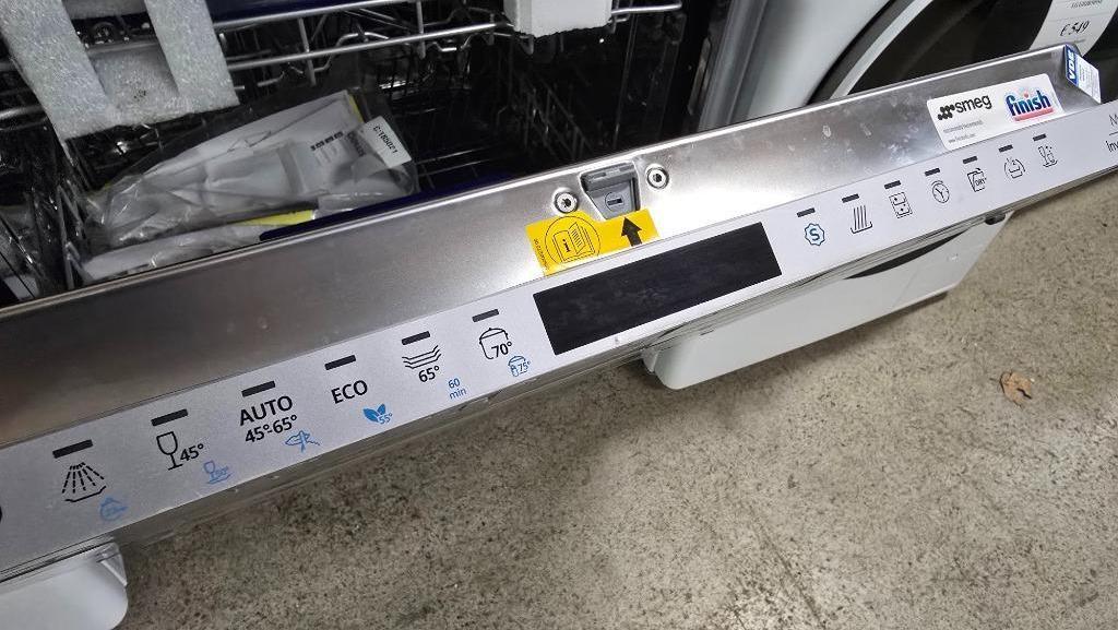 Smeg inbouw vaatwasser STL324BQLH //BESTEKLADE//, Ophalen, Minder dan 85 cm, Eco programma, 60 cm of meer