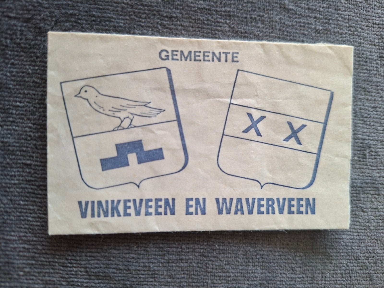 Gemeente Vinkeveen en Waverveen, Verzenden, Nederland
