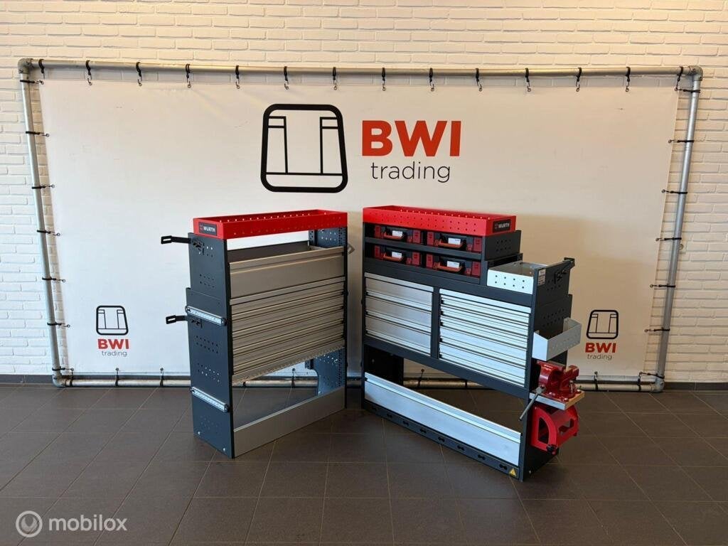 Würth set bedrijfswageninrichting L+R nieuwe inrichting, Ophalen of Verzenden