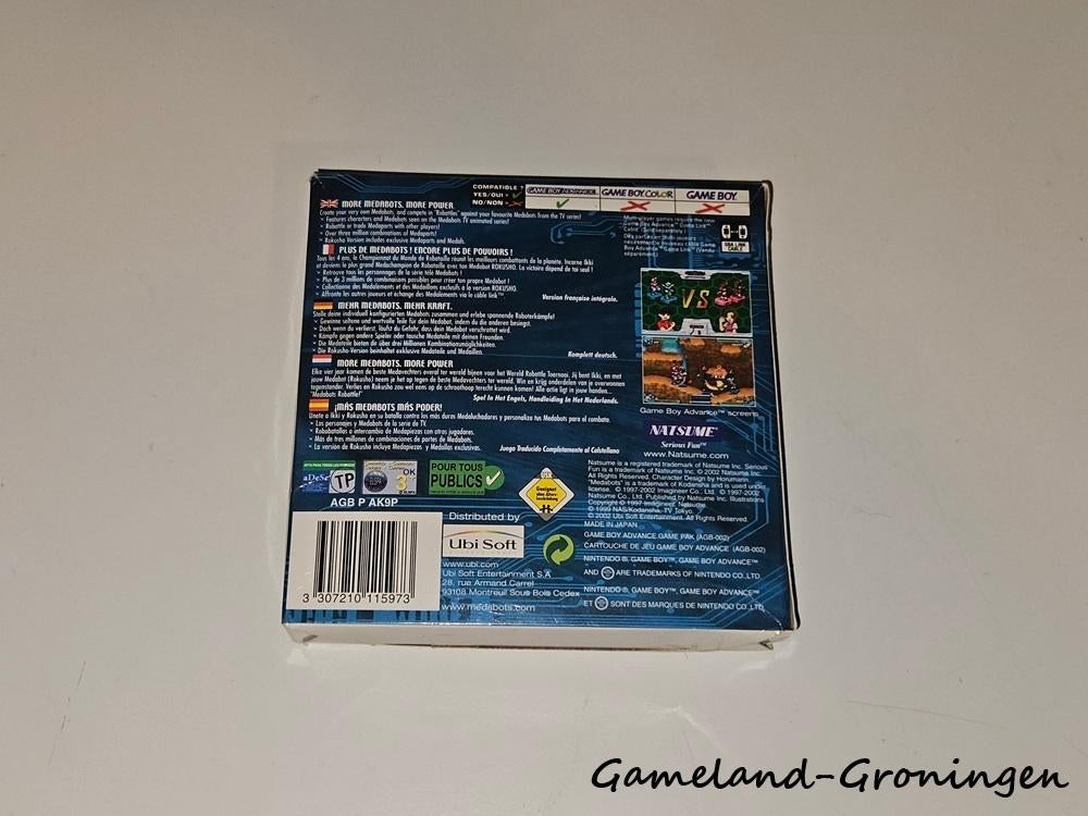 Medabots Rokusho ver. Ax (GBA) Compleet, Gebruikt, -, -, 1 speler