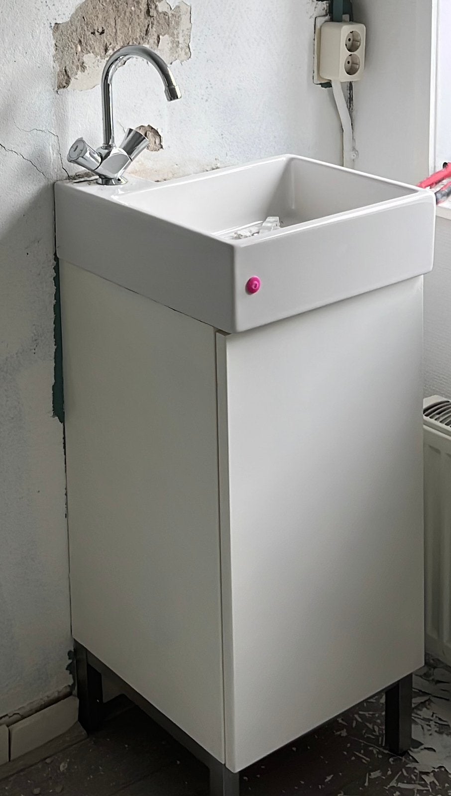 Wasmeubel, Huis en Inrichting, Badkamer | Badkamermeubels, Ophalen, 50 tot 100 cm, Zo goed als nieuw, Minder dan 100 cm
