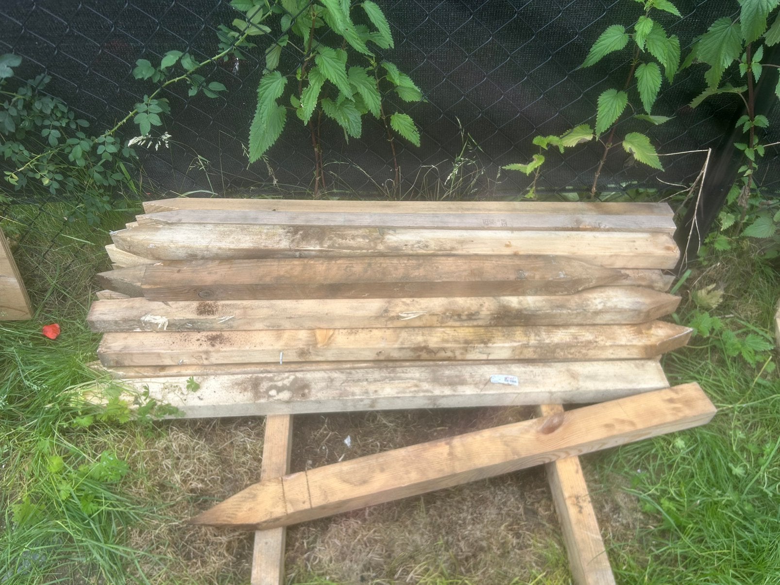 Piket paaltjes, Ophalen, Minder dan 180 cm, Palen