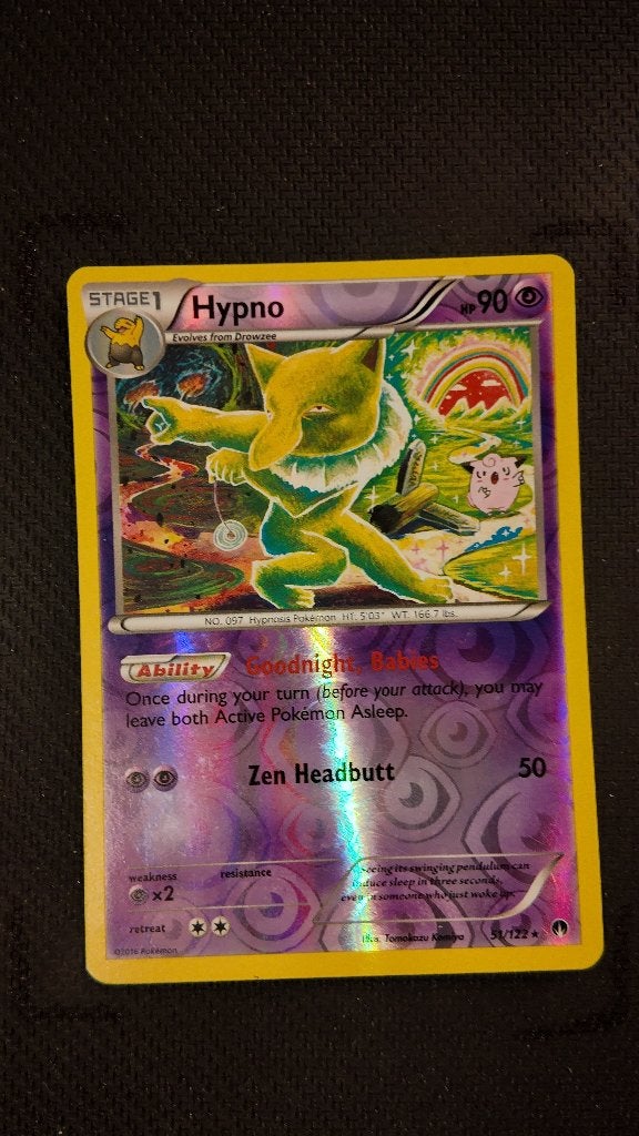 Hypno 4 51 BREAKpoint | Pokemon kaart, Ophalen, Nieuw, Losse kaart, Foil