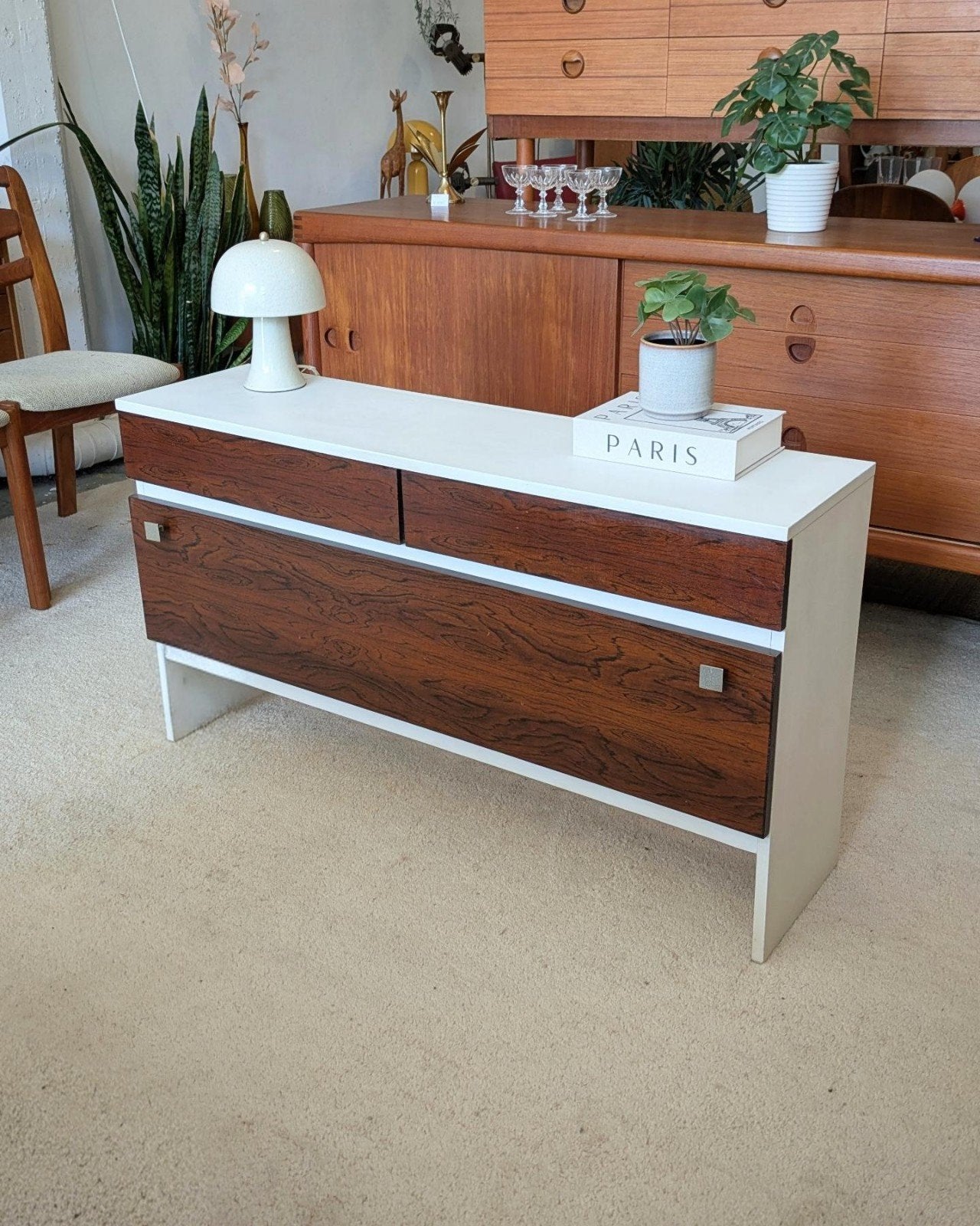 Vintage retro dressoir kastje, Ophalen, Gebruikt, ., .