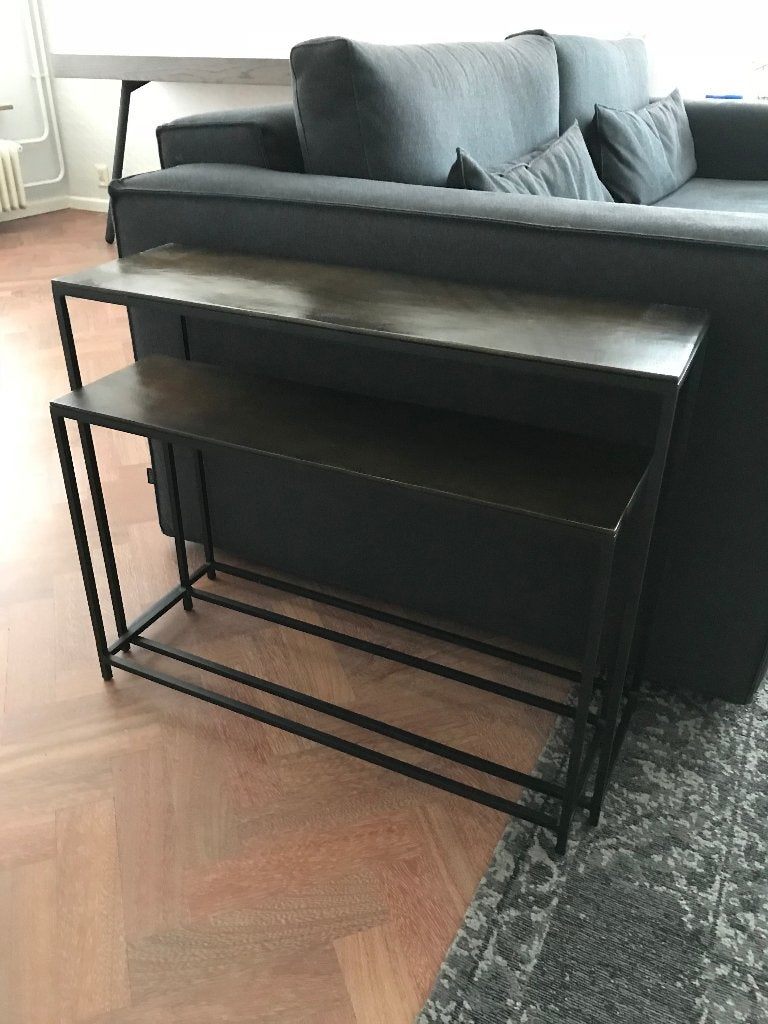 Pols Potten sidetables, Ophalen, 50 tot 100 cm, Zo goed als nieuw, Minder dan 25 cm