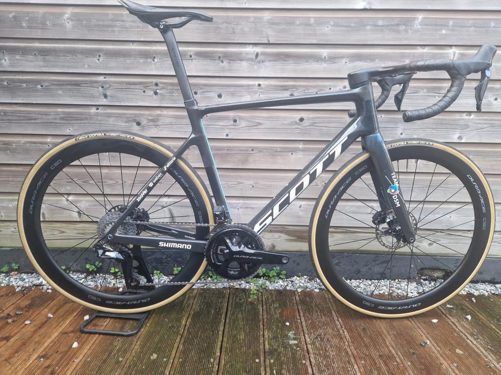 Scott Addict RC Team DSM Dura-Ace 12 spd (Maat 56 / Large), Fietsen en Brommers, Fietsen | Racefietsen, Overige merken, 28 inch