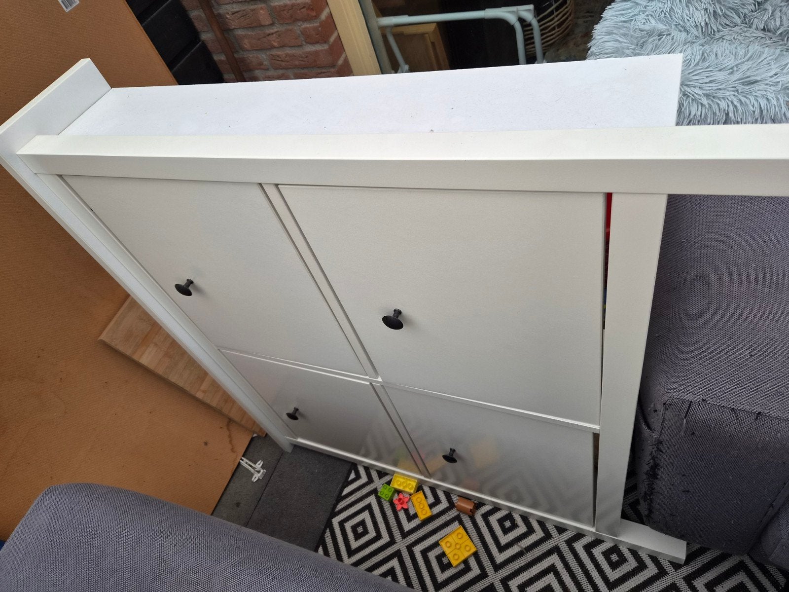 Schoenenkast Ikea Hemnes Wit, Ophalen, Gebruikt, Hemnes