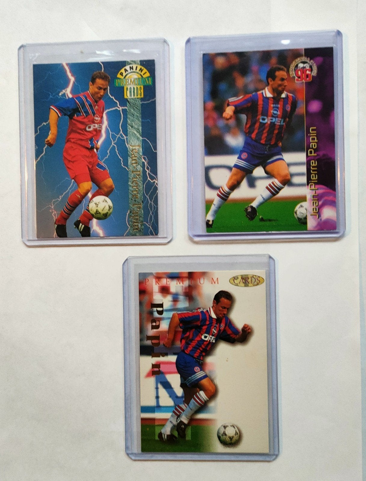 Jean- Pierre Papin Bayern München Panini, Verzenden, Zo goed als nieuw, Buitenlandse clubs, Poster, Plaatje of Sticker
