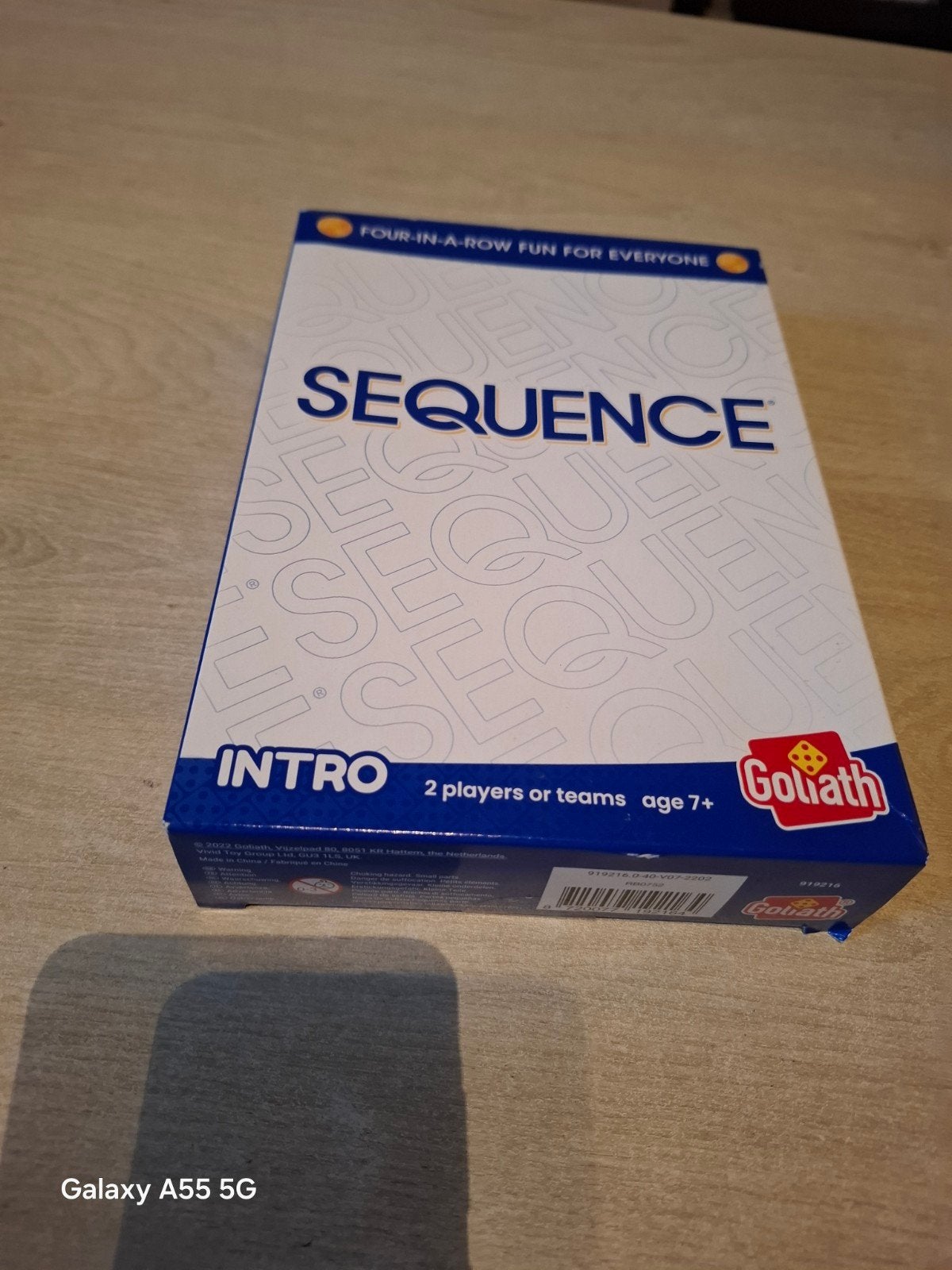 Sequence Intro Bordspel - Zo goed als nieuw, Een of twee spelers, Ophalen of Verzenden, Zo goed als nieuw, Postbus 2000, 4800 CA Breda, Nederland