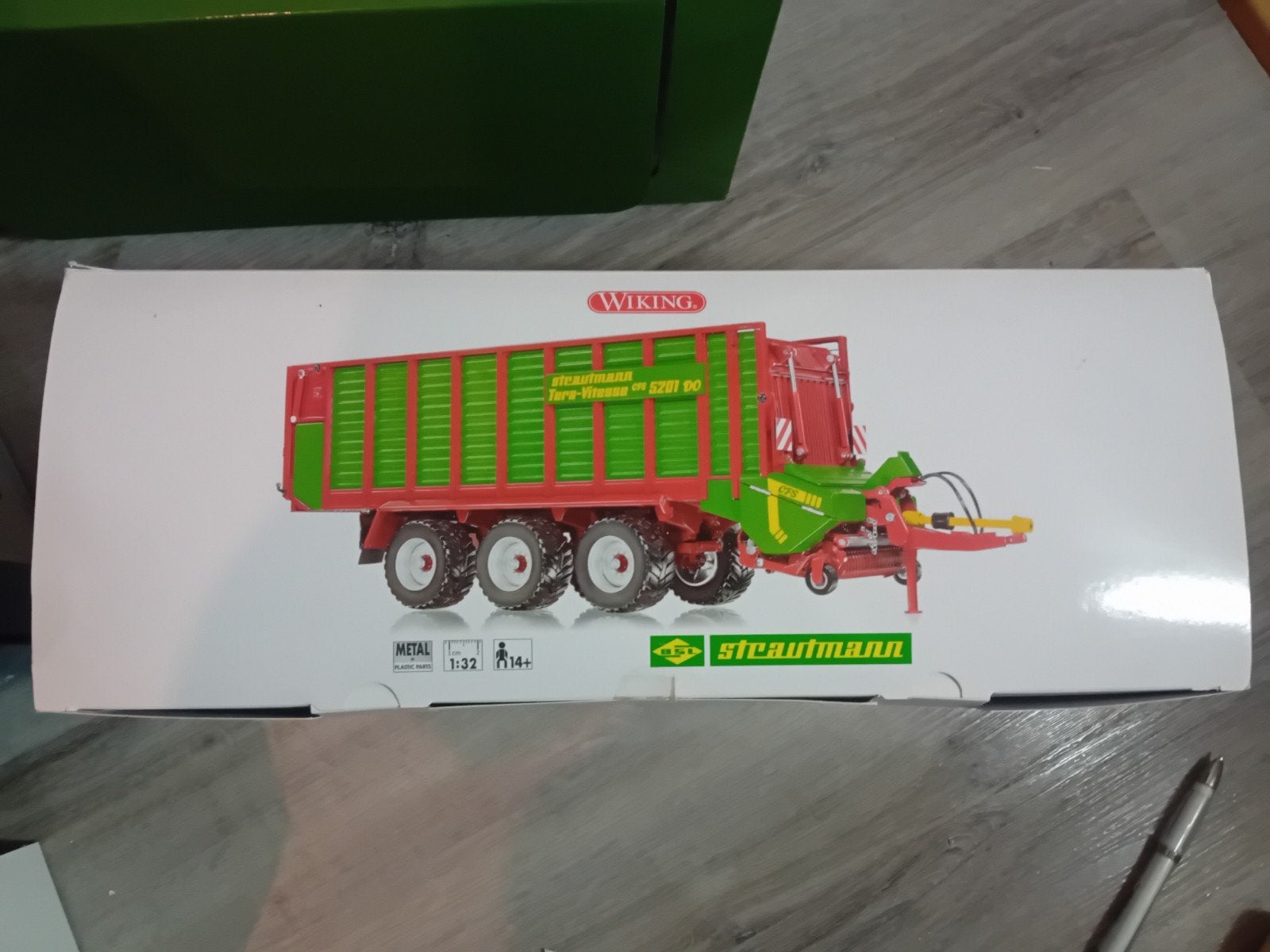 strautmann tera-vitesse cfs 5201DO opraapwagen wiking 1.32, Ophalen of Verzenden, Nieuw, Tractor of Landbouw, Overige merken