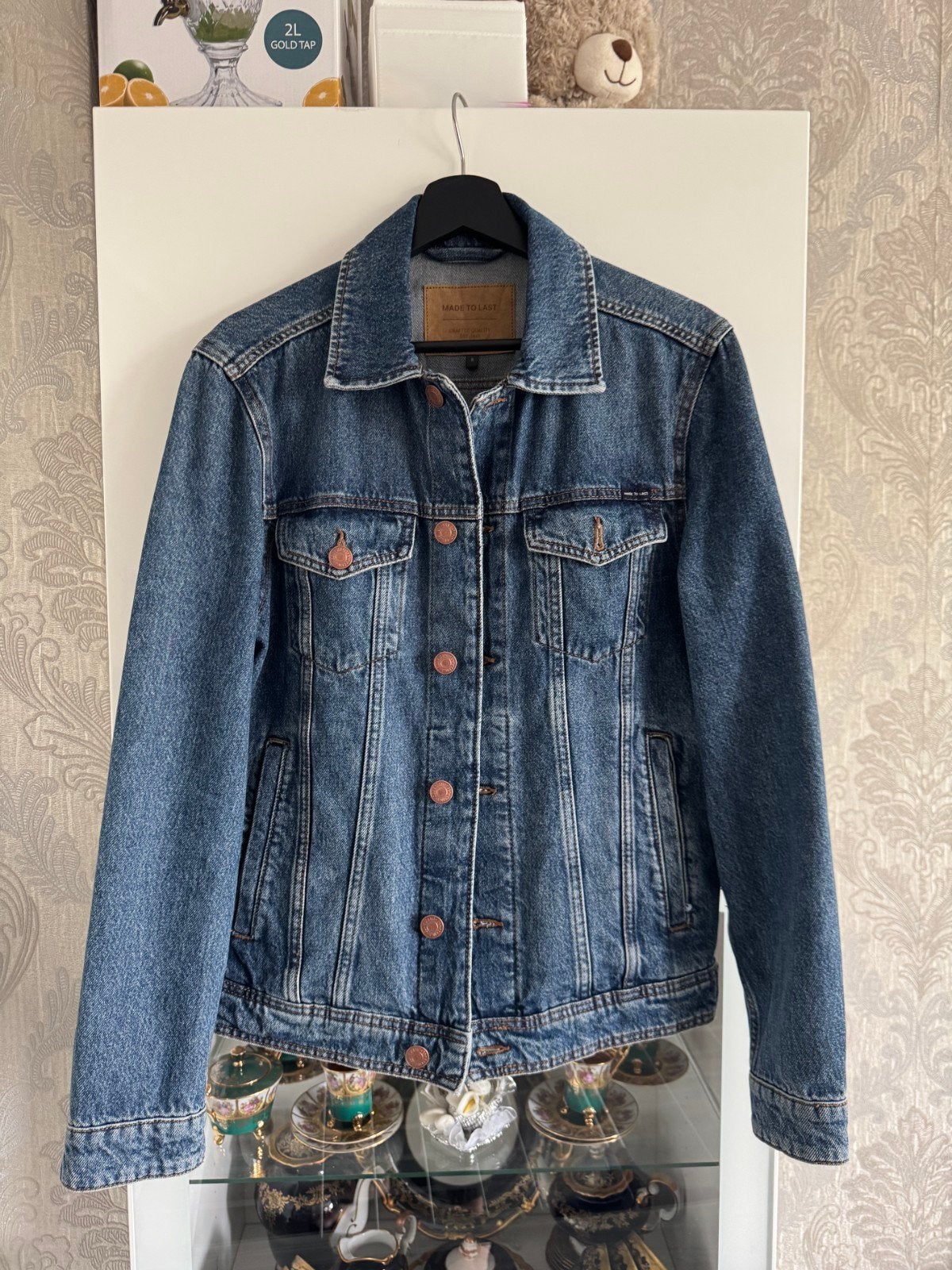 Stoer denim spijkerjasje - Maat S, Made to Last, Blauw, Ophalen of Verzenden, Maat 36 (S)