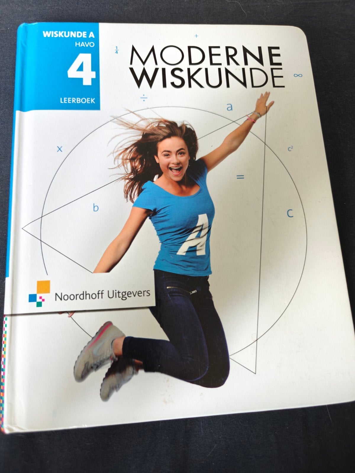 Moderne Wiskunde A HAVO 4 Leerboek - Noordhoff, Boeken, Ophalen of Verzenden, Zo goed als nieuw, HAVO, Wiskunde A