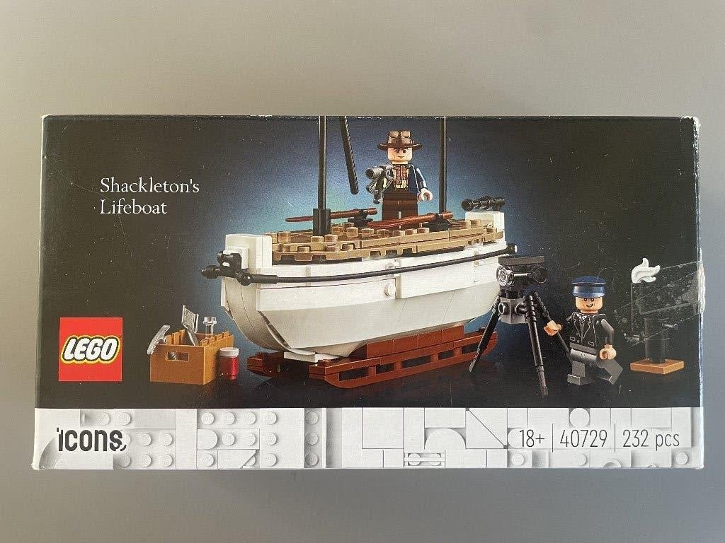 Lego Icons Shackletons Lifeboat 40729, Lego, Ophalen of Verzenden, Zo goed als nieuw, Icons