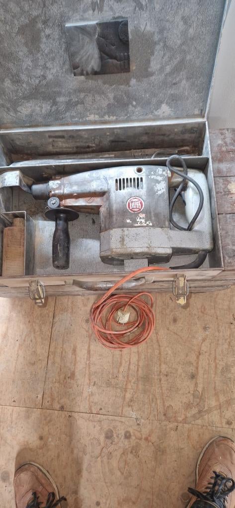 DUSS PK 40 Meißelhammer - Krachtige Breekhamer, Ophalen of Verzenden, Gebruikt, 600 watt of meer, Boor- en/of Breekhamer