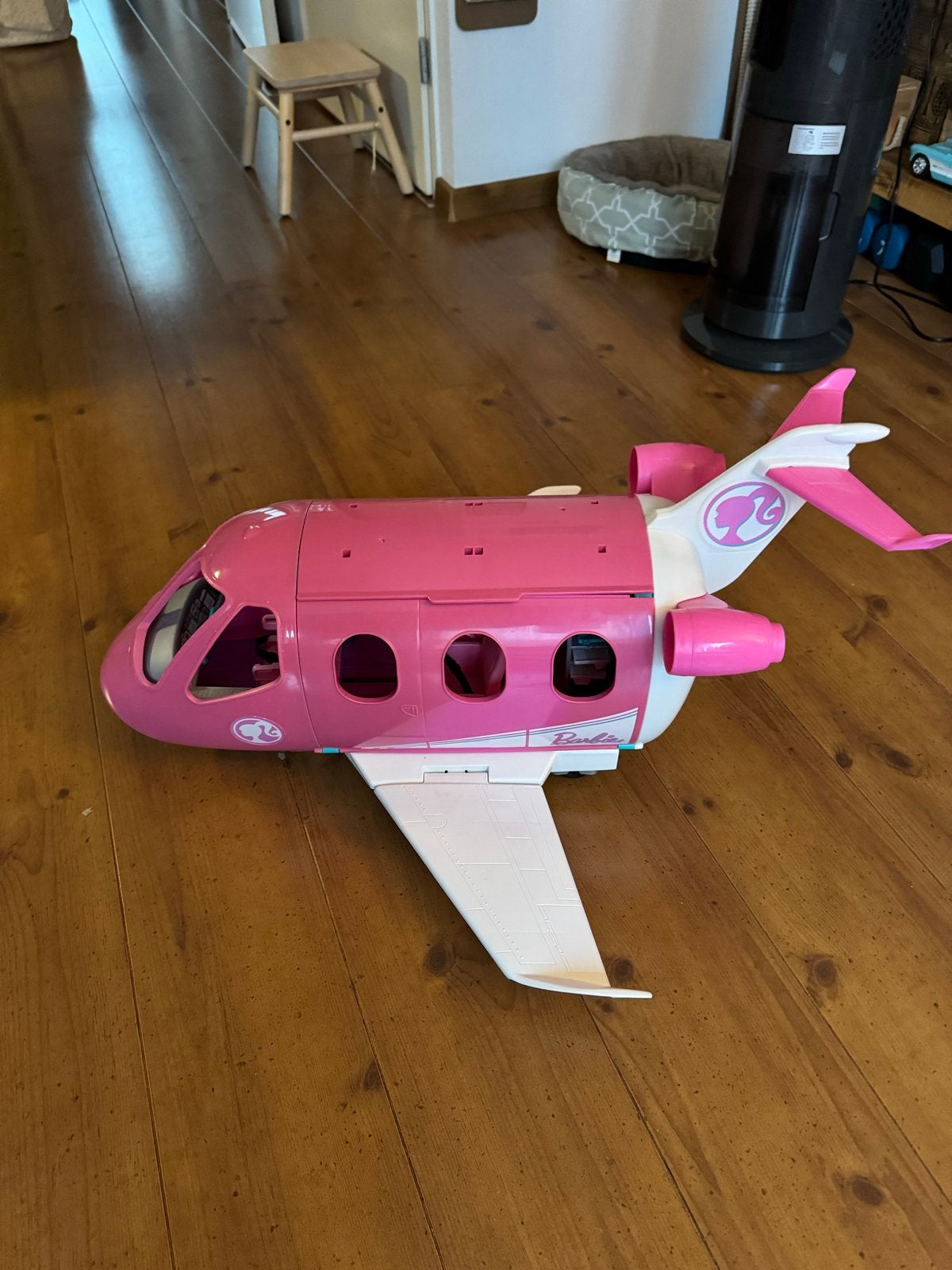Barbie Vliegtuig - Roze Droomvliegtuig, Kinderen en Baby's, Ophalen, Gebruikt, Barbie