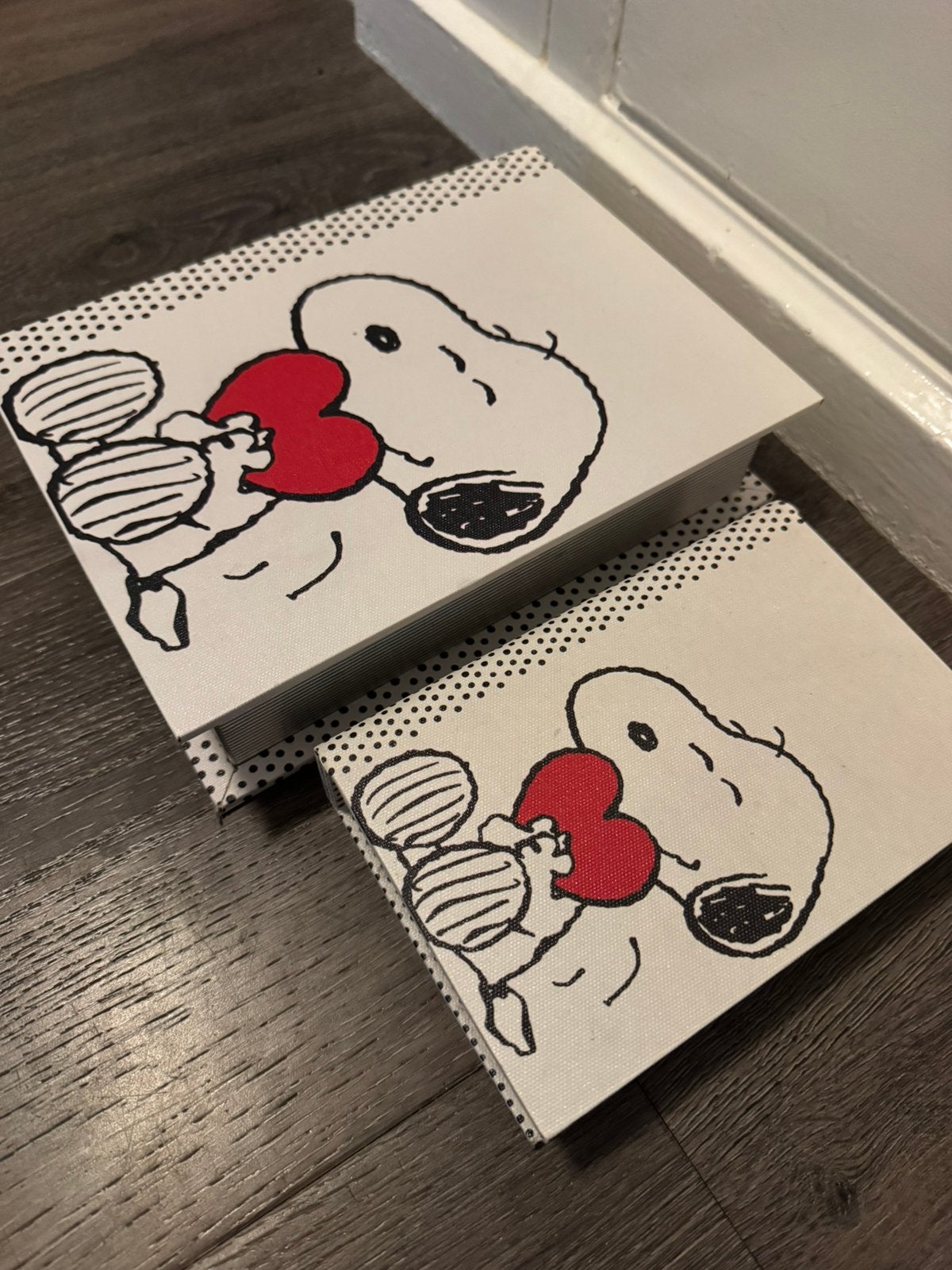 Snoopy love boeken kistjes te koop!!, Ophalen of Verzenden, Zo goed als nieuw, Overige modellen