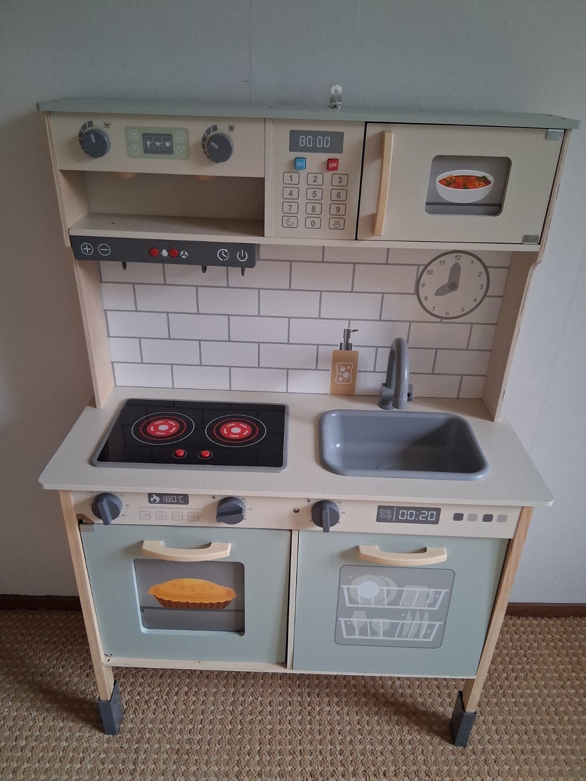 Speelkeuken, Ophalen, Gebruikt, Hout, Speelkeuken