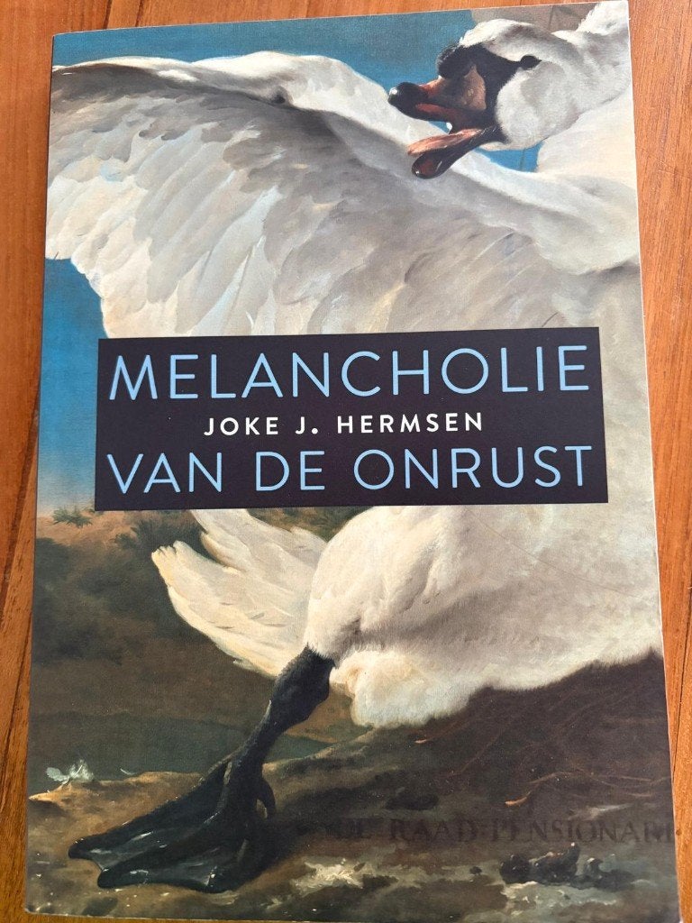 Melancholie van de onrust, Ophalen of Verzenden, Gelezen, Hermsen, Joke J. (joke Johannetta)