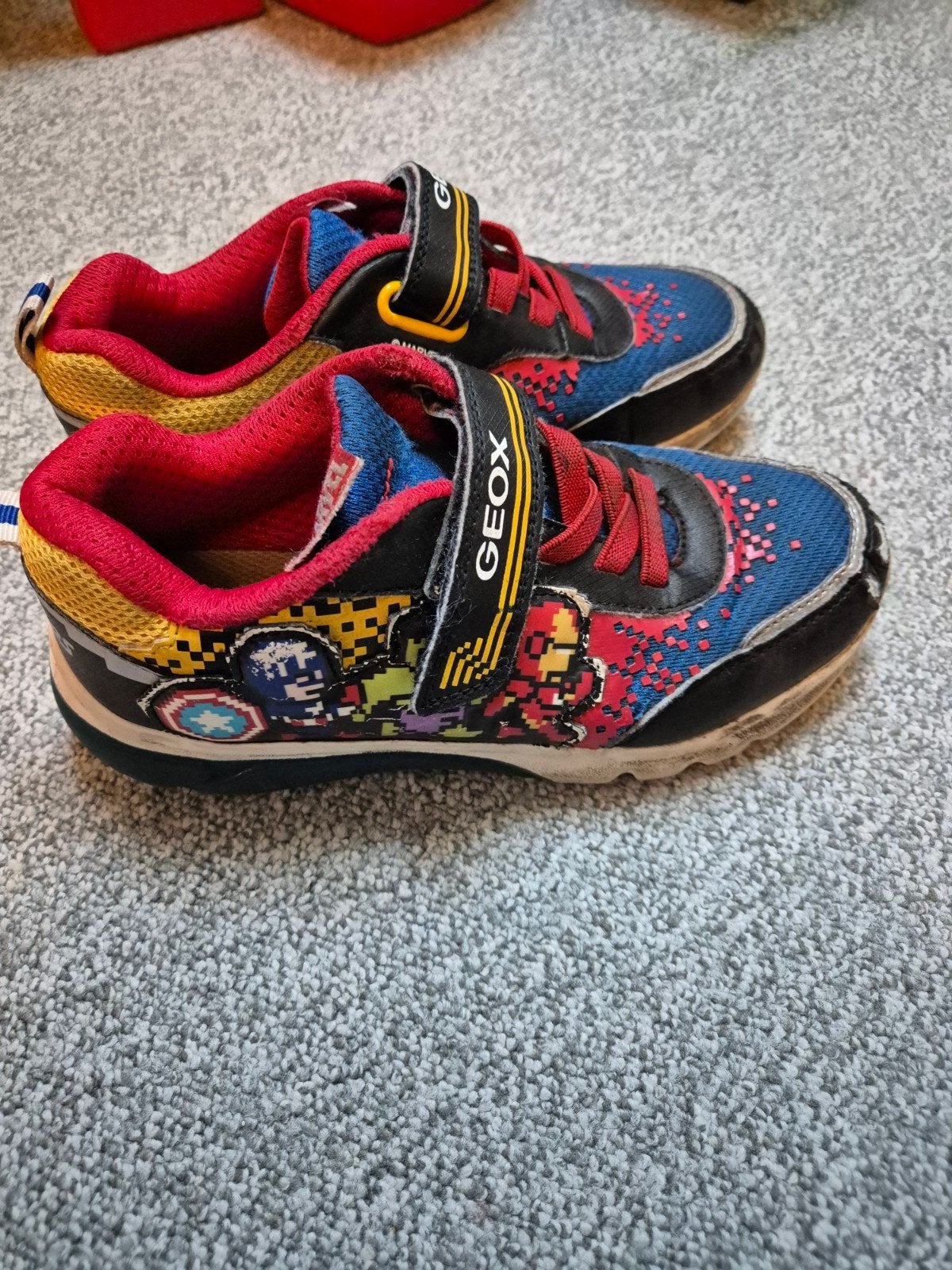 Marvel Geox schoenen maat 34, Gebruikt, Jongen of Meisje, Schoenen, Ophalen of Verzenden