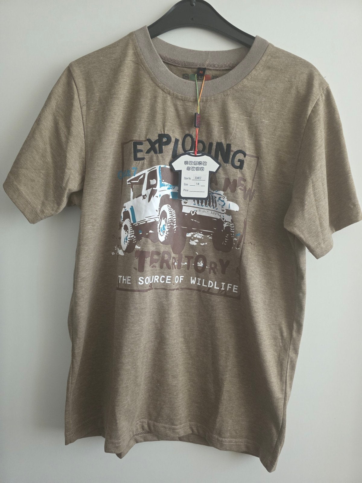 Nieuw T-shirt maat 164 met stoere jeep print, Miami Kids, Nieuw, Ophalen of Verzenden, Shirt of Longsleeve