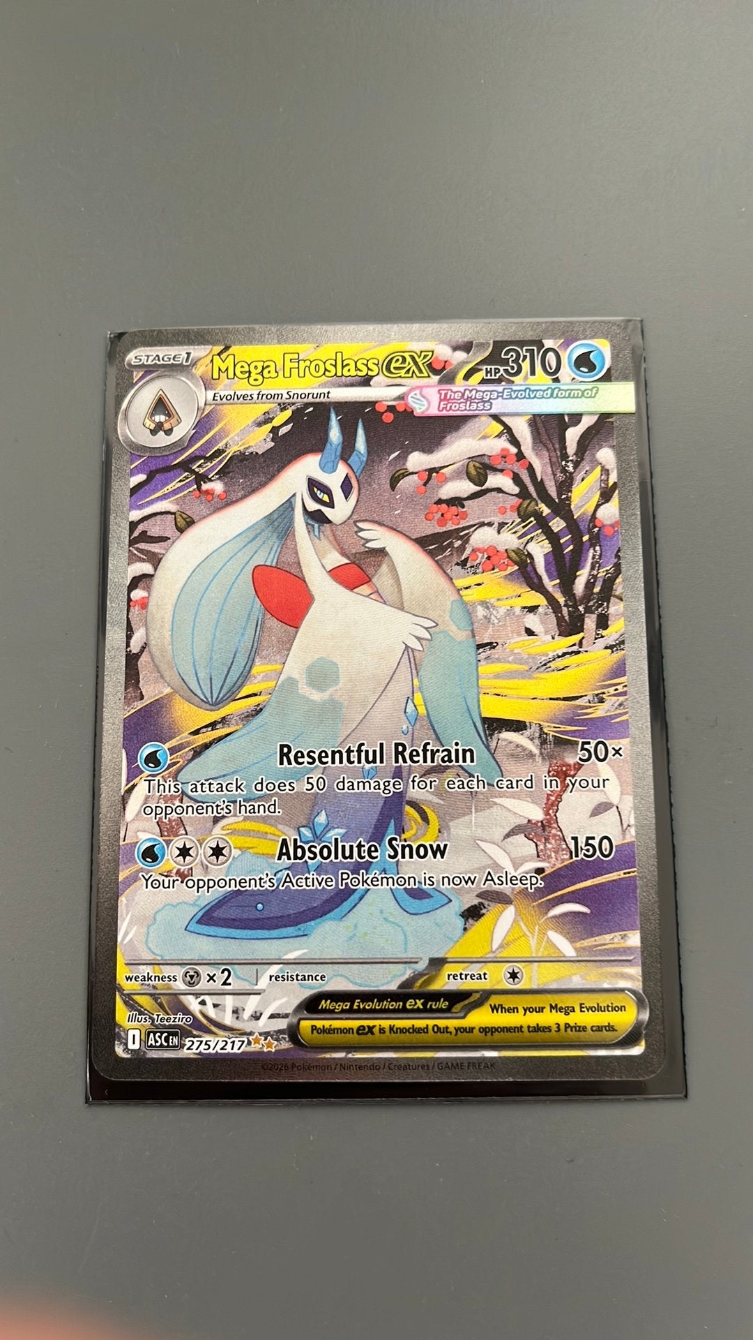 Pokemon kaart., Verzamelen, Ophalen of Verzenden, Nieuw, Speelkaart(en)