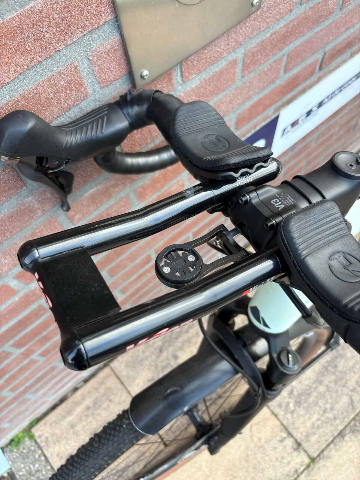 Vision Mini TT compact lichtgewicht ligstuur, Ophalen, Gebruikt, Stuur, Tijdrit-/triatlonfiets