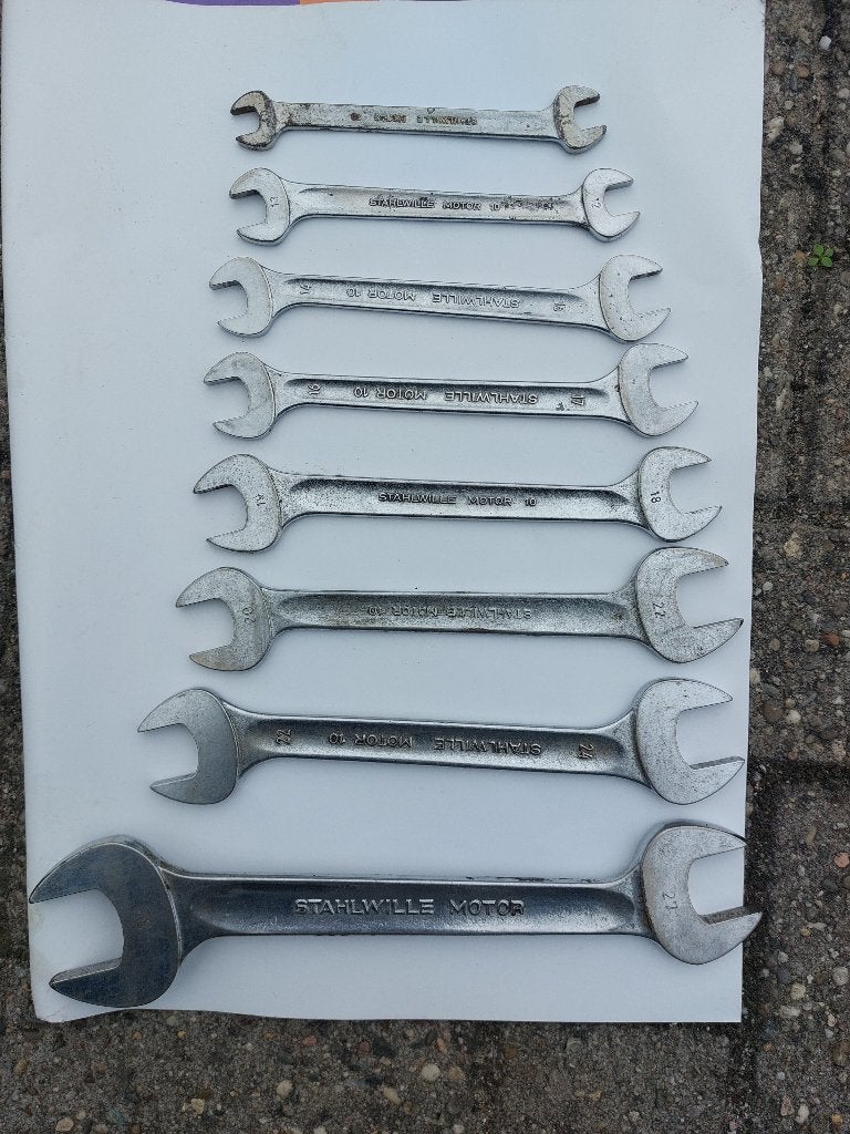 stahlwille steeksleutels, Doe-het-zelf en Verbouw, Ophalen, Gebruikt